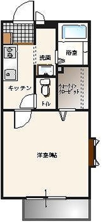 エスポワールの間取り