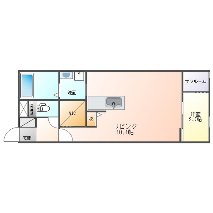 ヴェルデ小坂町の間取り