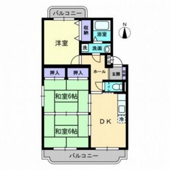 エスポワールの間取り