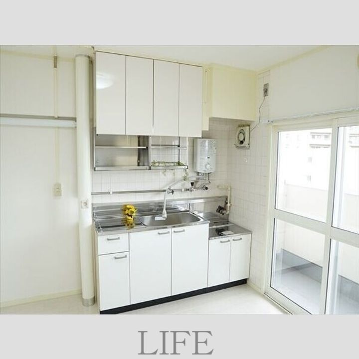 豊平市街地住宅のキッチン