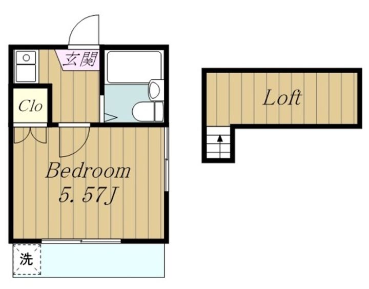 シャルマン生田IIの間取り