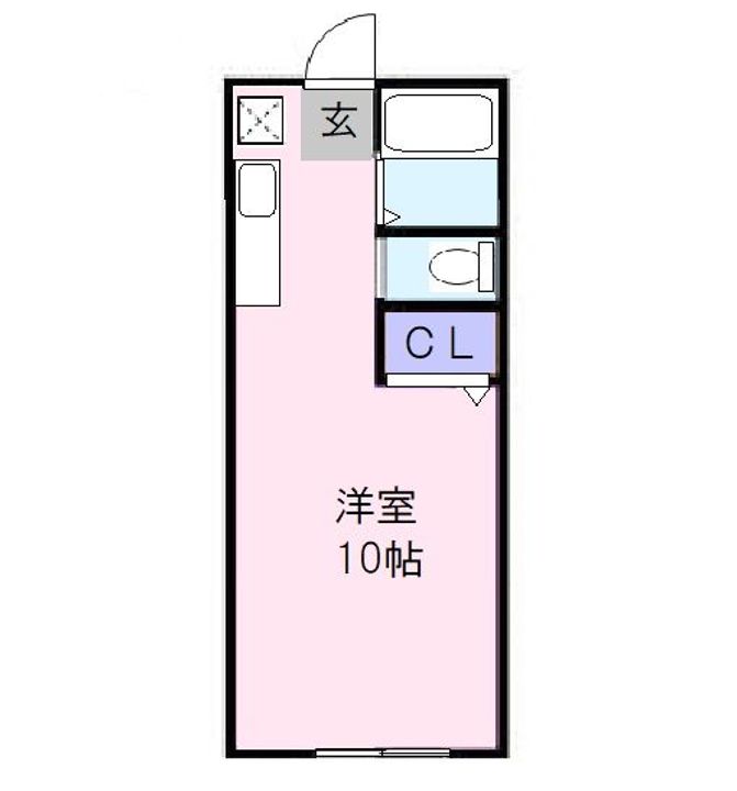 メゾンアミアミの間取り