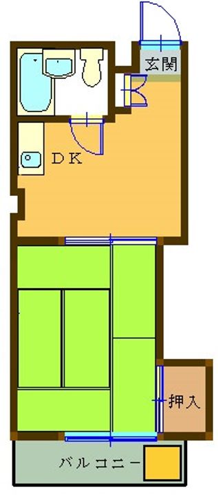 ハイツホシノの間取り