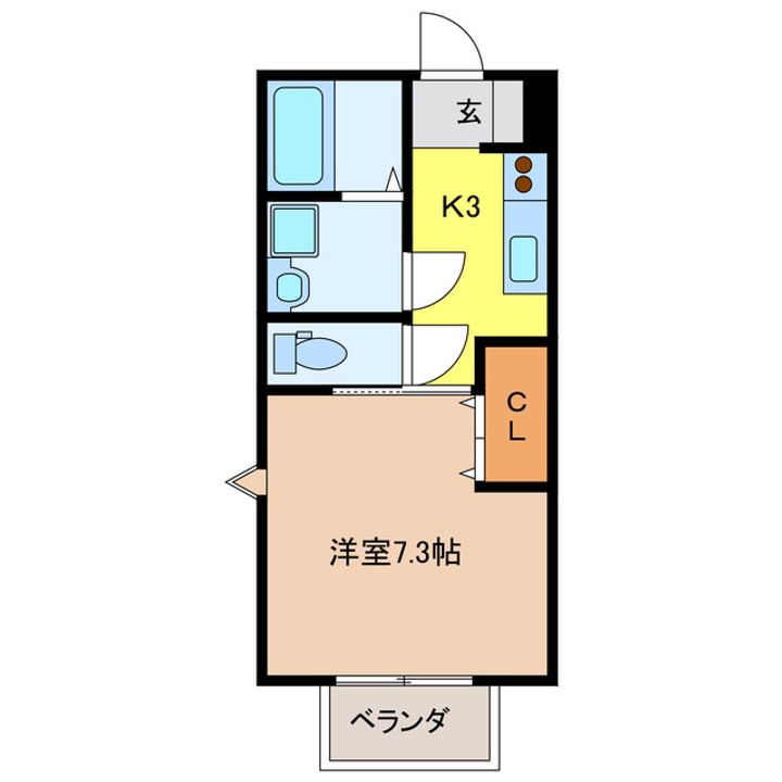 Monarie Mattoneの間取り
