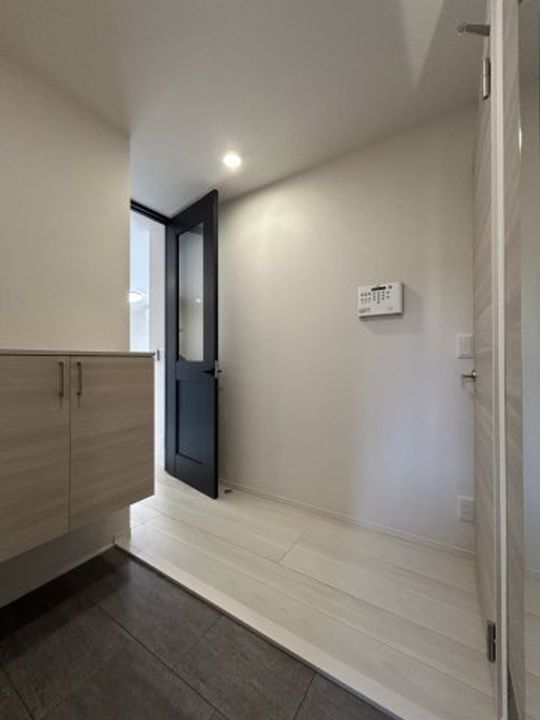 トリシア田中の玄関