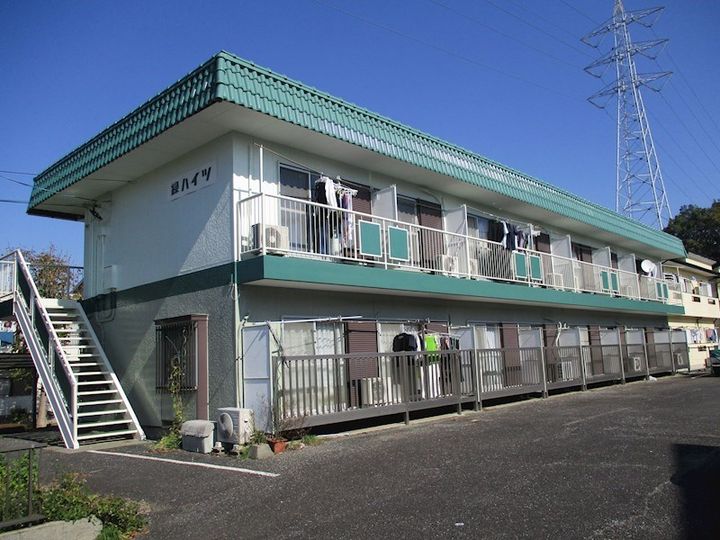 緑ハイツの外観