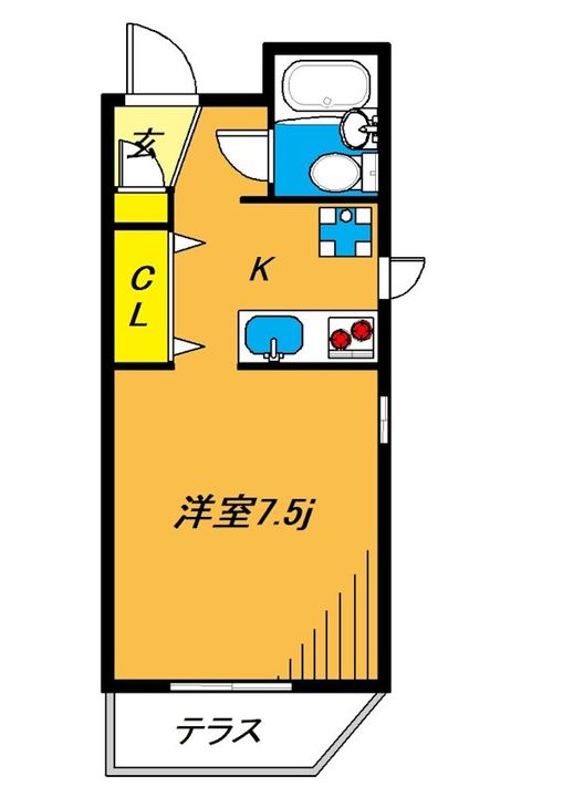 カーサST2の間取り