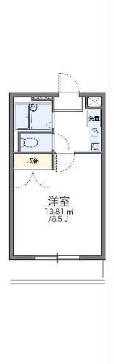レオパレスエーレの間取り