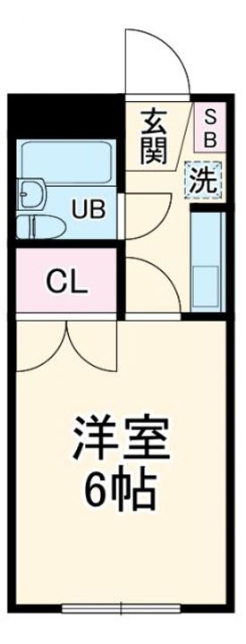 ベルメゾンAKBの間取り