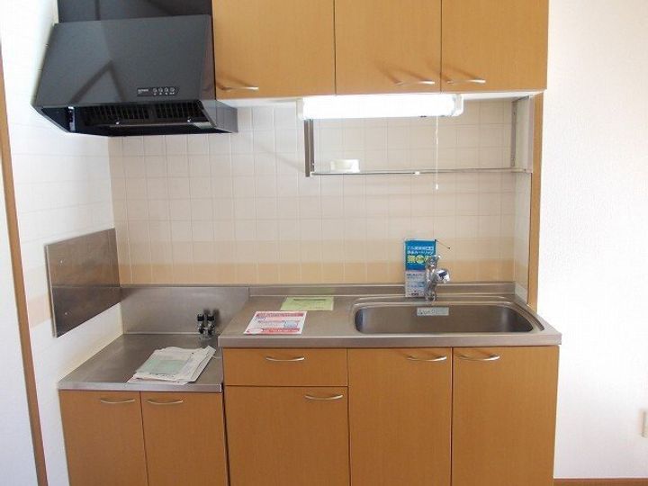 神奈川県南足柄市沼田(アパート)の賃貸物件のキッチン