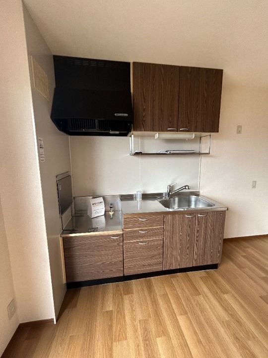 グリーンテラス長野Bのキッチン