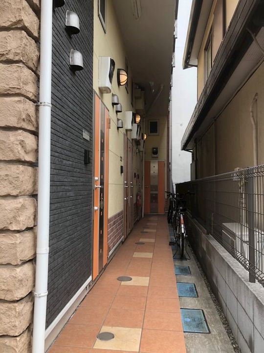 ユナイト藤崎リッジラインの玄関