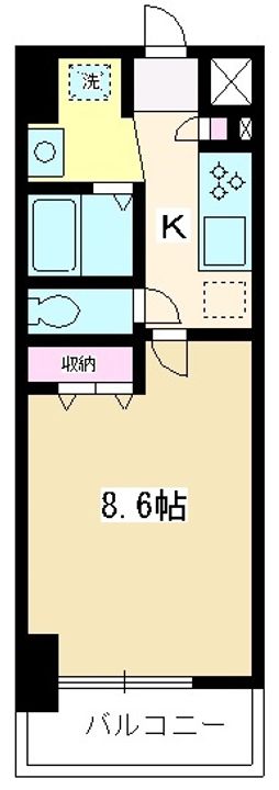 埼玉県朝霞市東弁財1(マンション)の賃貸物件の間取り