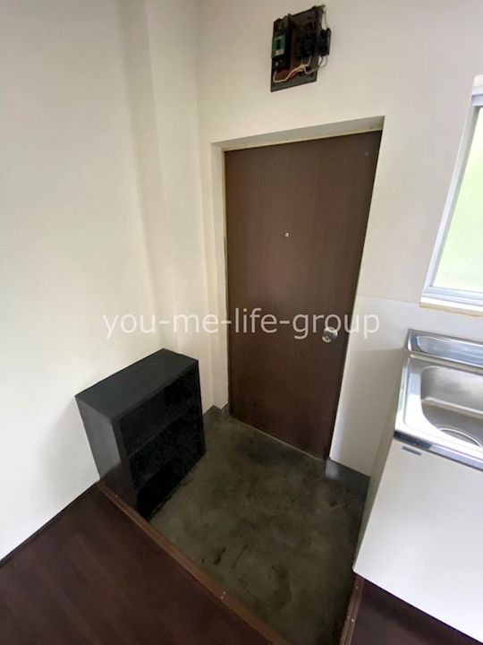 中ノ町荘 西棟の玄関