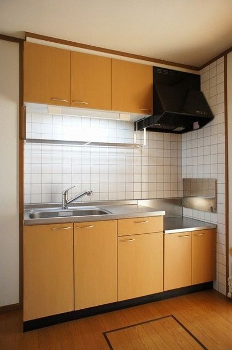 福島県福島市南矢野目字戸ノ内(アパート)の賃貸物件のキッチン