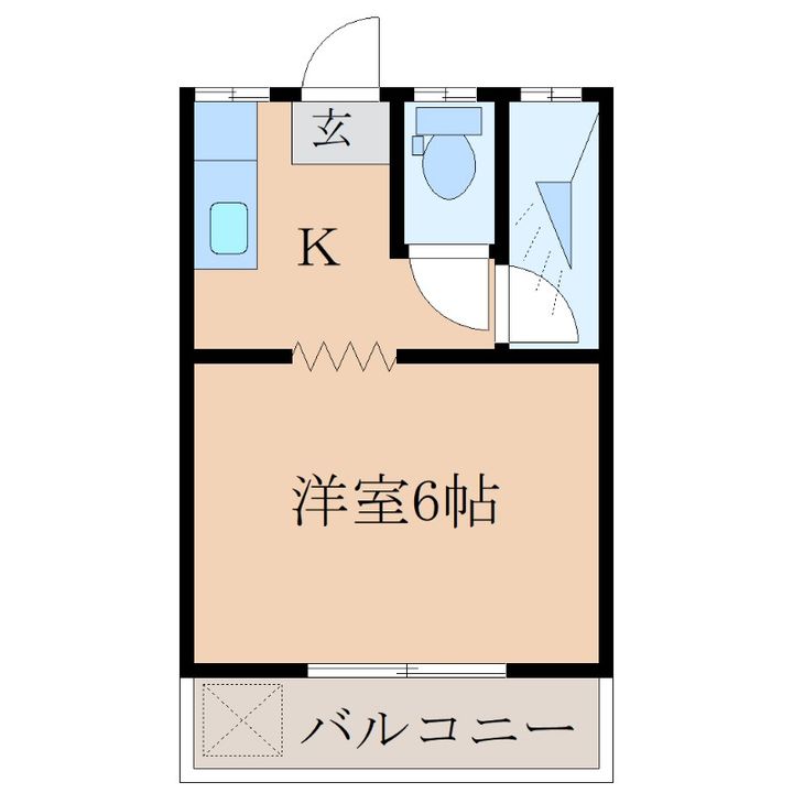 コーポマコの間取り