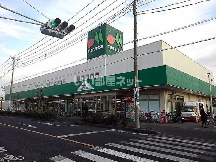 埼玉県草加市吉町1(アパート)の賃貸物件の周辺