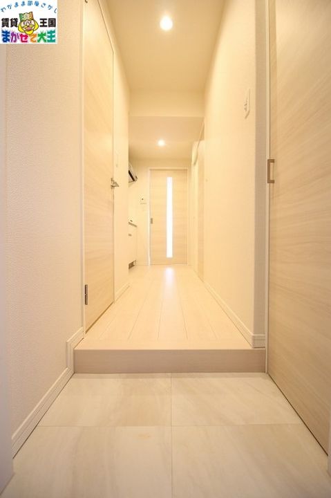 長崎県長崎市目覚町(マンション)の賃貸物件の玄関