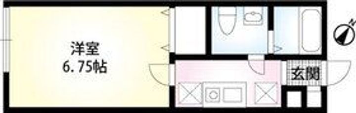 東京都北区志茂4(アパート)の賃貸物件の間取り