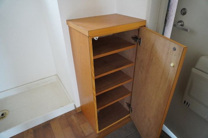 ハイツ中嶋の玄関