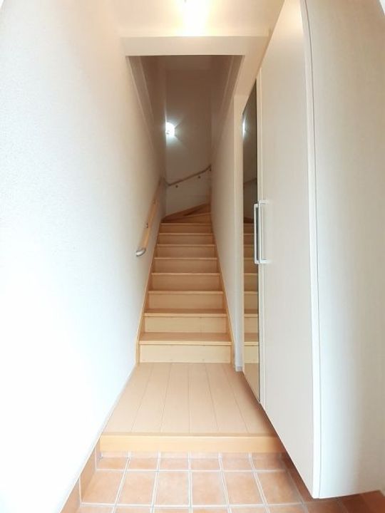 群馬県桐生市広沢町2(アパート)の賃貸物件の玄関