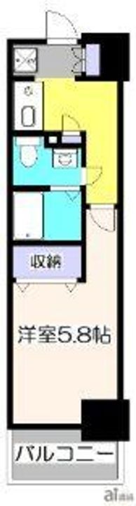 東京都東村山市栄町2(マンション)の賃貸物件の間取り