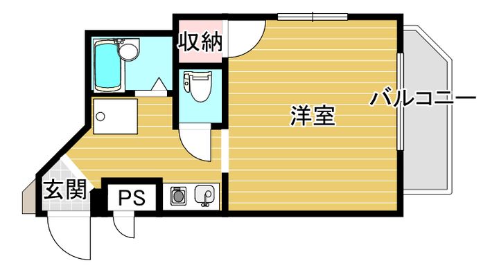 FK上原の間取り