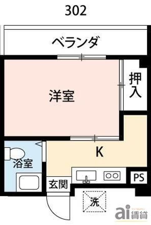 東京都国分寺市高木町2(マンション)の賃貸物件の間取り
