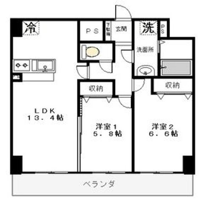 クラティオの間取り