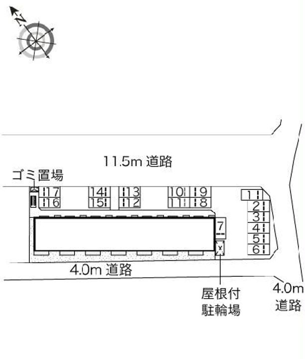レオパレスKKIIの地図