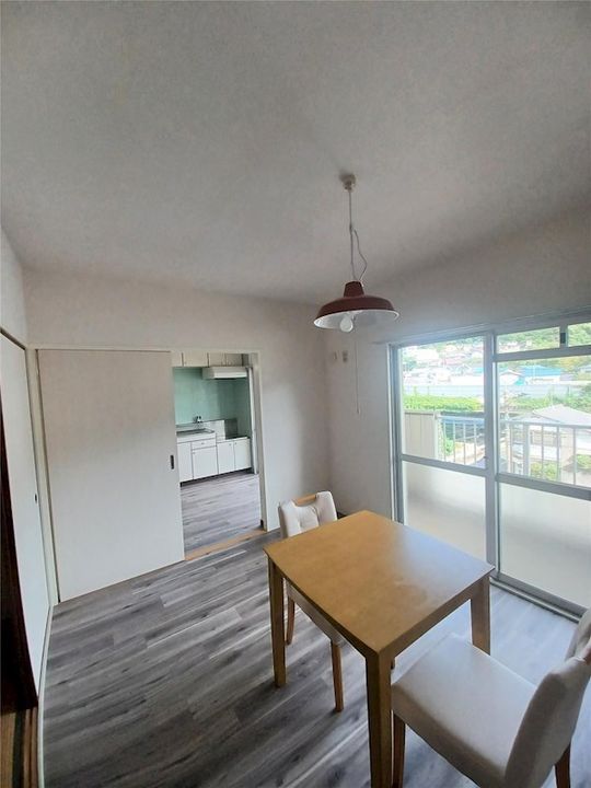 タニガシラハイツの居間