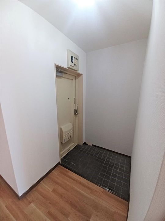 タニガシラハイツの玄関