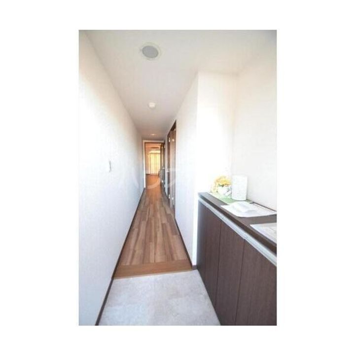 スペリアシティ名南アネックスVの玄関