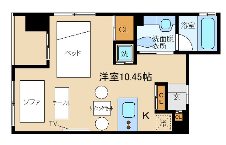 Coto Glance御所北の間取り