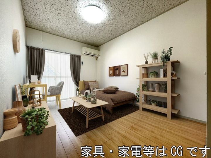 神奈川県横浜市金沢区六浦4(アパート)の賃貸物件の居間