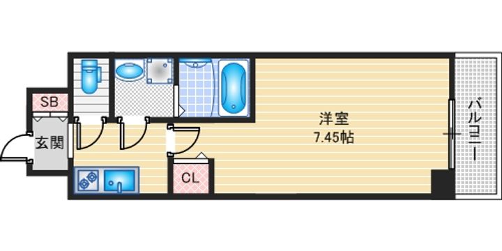 ARCA正雀の間取り