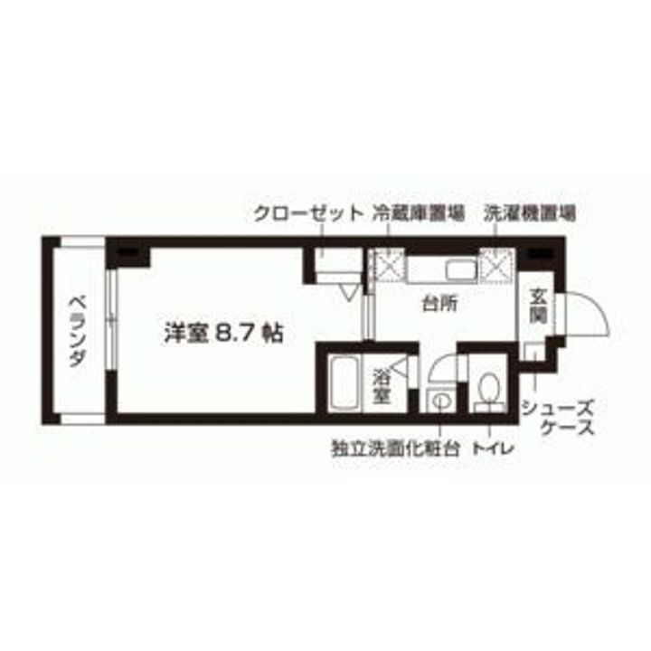 Nasic Mate 梨園の間取り