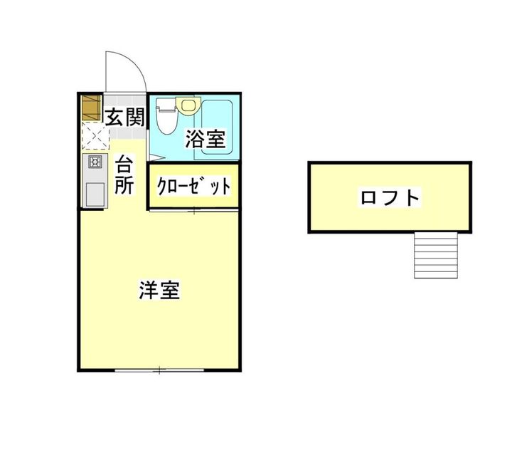 フルールの間取り