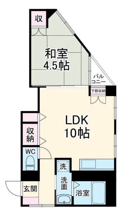 高島屋マンションの間取り