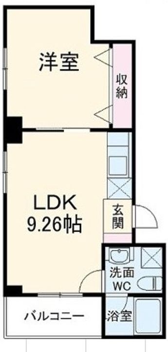 ボヌール山下町の間取り