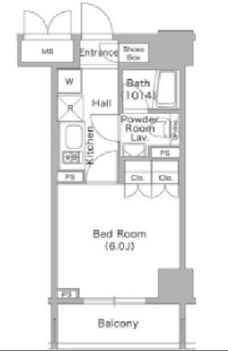 東京都文京区西片1(マンション)の賃貸物件の間取り