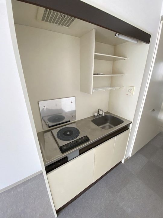 神奈川県伊勢原市東成瀬(マンション)の賃貸物件のキッチン