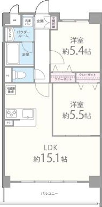 ラディスターの間取り