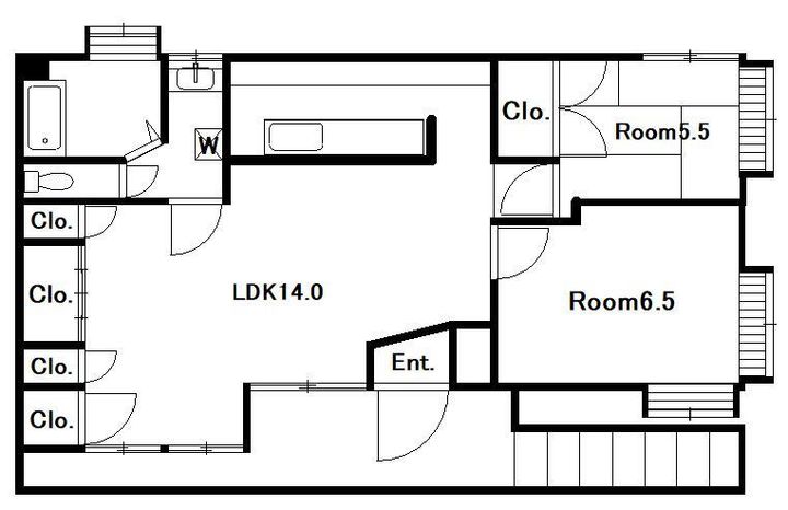 AKIKOビルの間取り