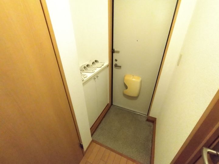 サンガーデン菊池IIIの玄関