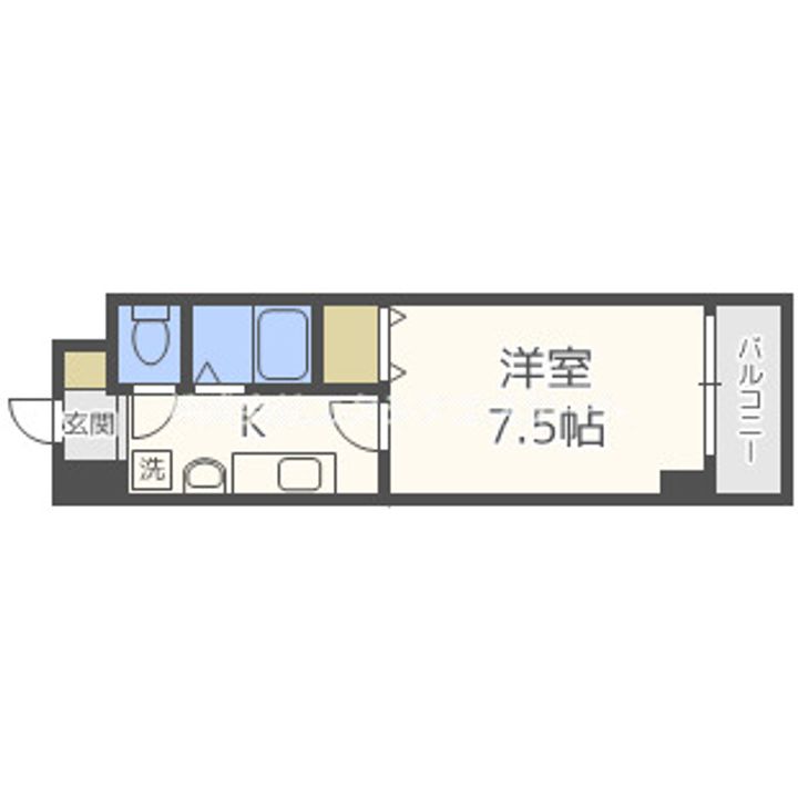 梅田エクセルハイツの間取り