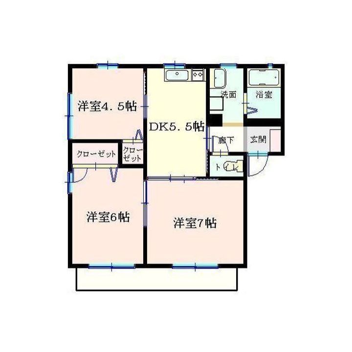 エクセランIIの間取り