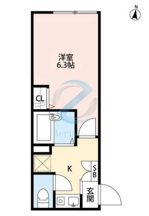 東京都江戸川区上篠崎3(アパート)の賃貸物件の間取り