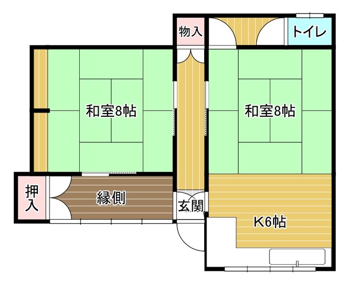メゾンK2の間取り