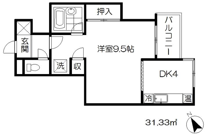 Sunヴィンテージの間取り